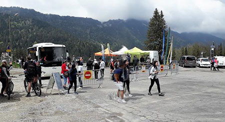 La mobilité douce séduit au Col de Porte